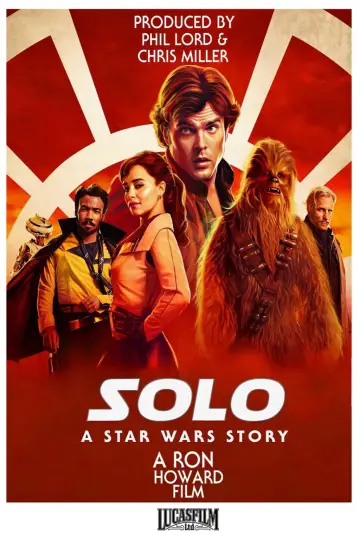 Plakat do filmu "Han Solo: Gwiezdne wojny – historie" #615485