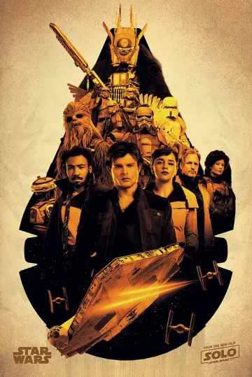 Plakat do filmu "Han Solo: Gwiezdne wojny – historie" #615505