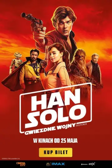 Plakat do filmu "Han Solo: Gwiezdne wojny – historie" #615519