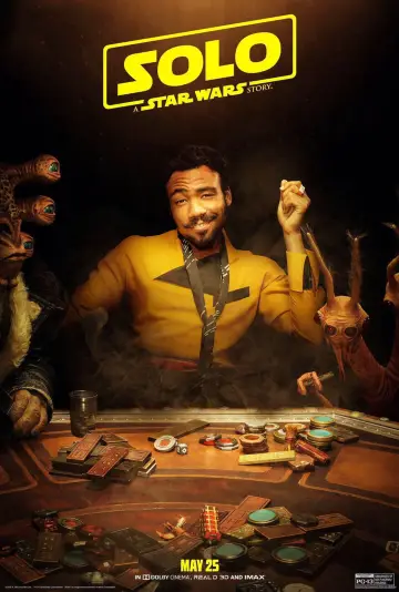Plakat do filmu "Han Solo: Gwiezdne wojny – historie" #615522