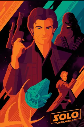 Plakat do filmu "Han Solo: Gwiezdne wojny – historie" #615529
