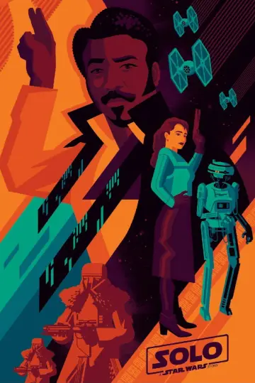 Plakat do filmu "Han Solo: Gwiezdne wojny – historie" #615531