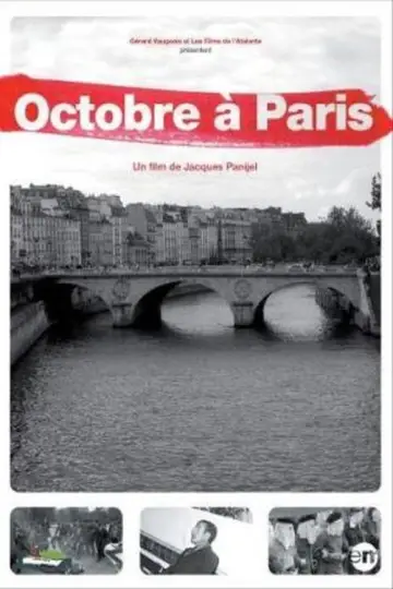 Plakat do filmu "Octobre à Paris" #1880677