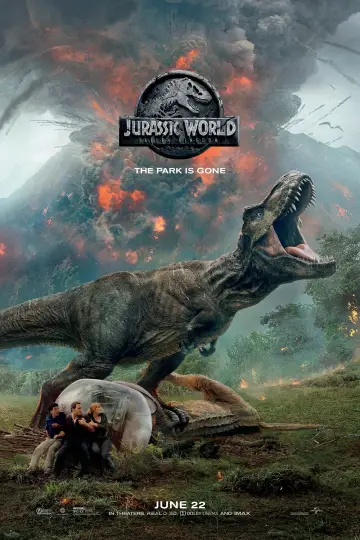 Plakat do filmu "Jurassic World: Upadłe Królestwo" #17569