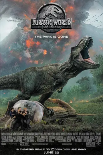 Plakat do filmu "Jurassic World: Upadłe Królestwo" #17598
