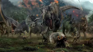 Zasłona do filmu "Jurassic World: Upadłe Królestwo" #280328