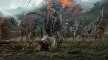Zasłona do filmu "Jurassic World: Upadłe Królestwo" #280333