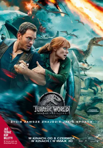 Plakat do filmu "Jurassic World: Upadłe Królestwo" #575905