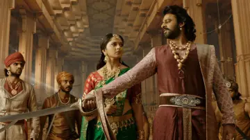 Zasłona do filmu "బాహుబలి 2: ది కన్ క్లూజన్" #710035