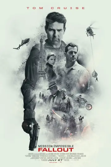 Plakat do filmu "Mission: Impossible - Fallout" #20215