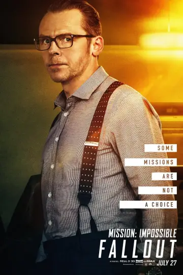 Plakat do filmu "Mission: Impossible - Fallout" #20239