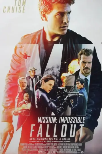 Plakat do filmu "Mission: Impossible - Fallout" #20278