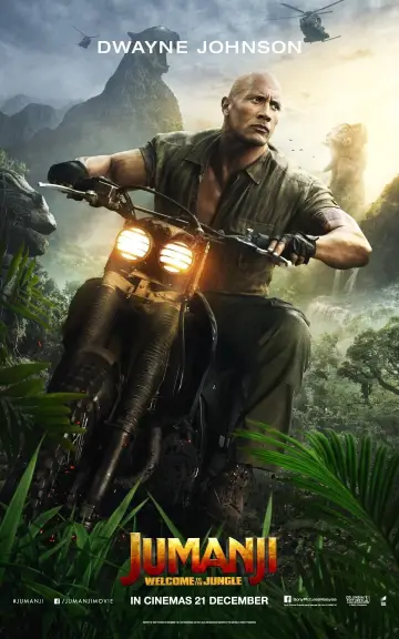 Plakat do filmu "Jumanji: Przygoda w dżungli" #37317