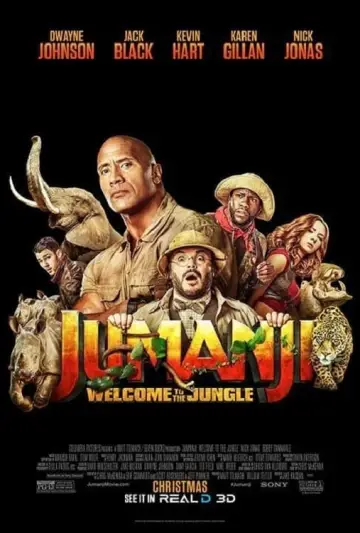 Plakat do filmu "Jumanji: Przygoda w dżungli" #37322