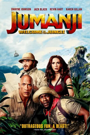 Plakat do filmu "Jumanji: Przygoda w dżungli" #37335