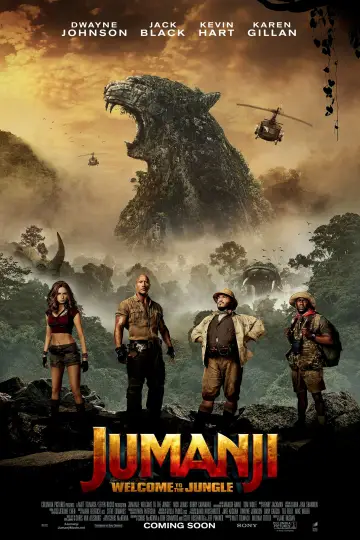 Plakat do filmu "Jumanji: Przygoda w dżungli" #37341