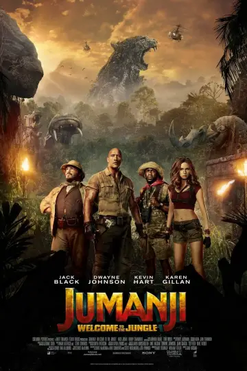 Plakat do filmu "Jumanji: Przygoda w dżungli" #37342