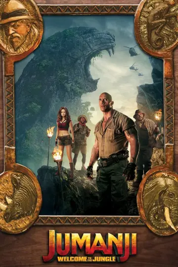 Plakat do filmu "Jumanji: Przygoda w dżungli" #37349