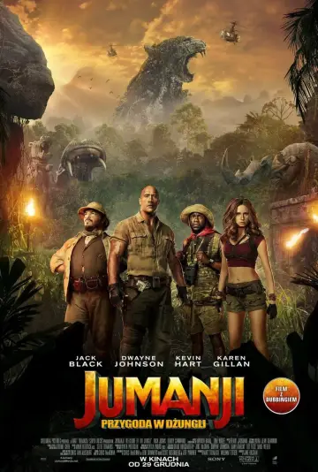 Plakat do filmu "Jumanji: Przygoda w dżungli" #616882