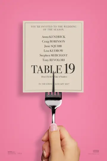 Plakat do filmu "Stolik 19" #1044330