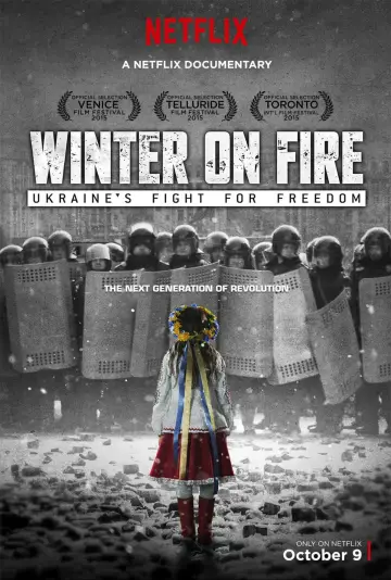 Plakat do filmu "Winter on Fire: Ukraine