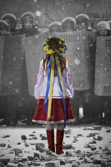 Plakat do filmu "Winter on Fire: Ukraine