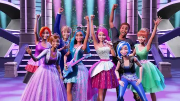 Zasłona do filmu "Barbie: Rockowa księżniczka" #344049