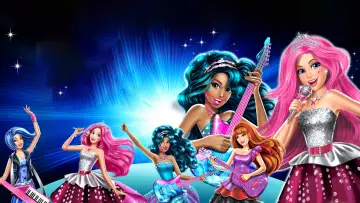 Zasłona do filmu "Barbie: Rockowa księżniczka" #344051