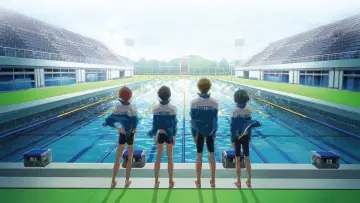 Zasłona do filmu "映画 ハイ☆スピード！-Free! Starting Days-" #1567856
