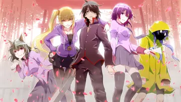 Zasłona do filmu "Kizumonogatari I: Tekketsu-hen" #339954