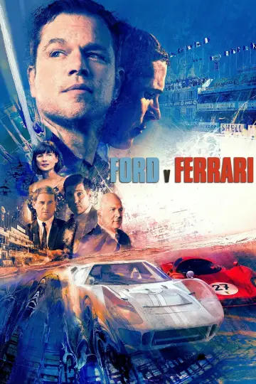 Plakat do filmu "Le Mans 
