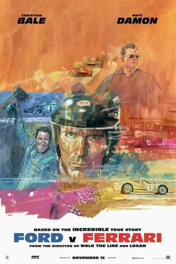 Plakat do filmu "Le Mans 
