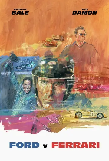 Plakat do filmu "Le Mans 