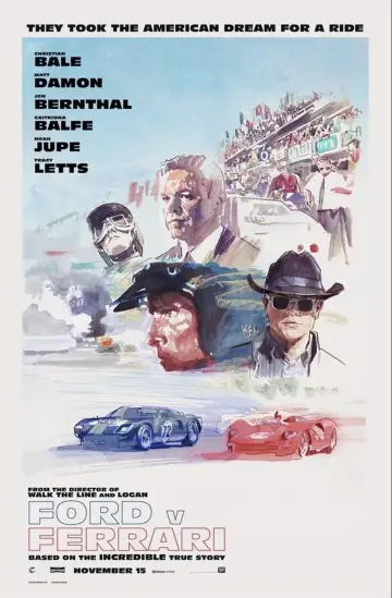 Plakat do filmu "Le Mans 