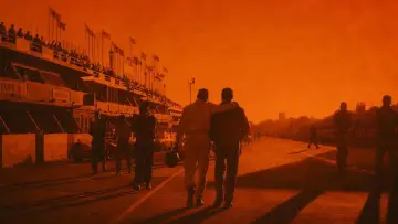 Zasłona do filmu "Le Mans 
