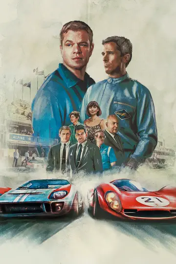 Plakat do filmu "Le Mans 