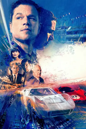 Plakat do filmu "Le Mans 