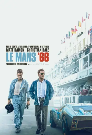 Plakat do filmu "Le Mans 