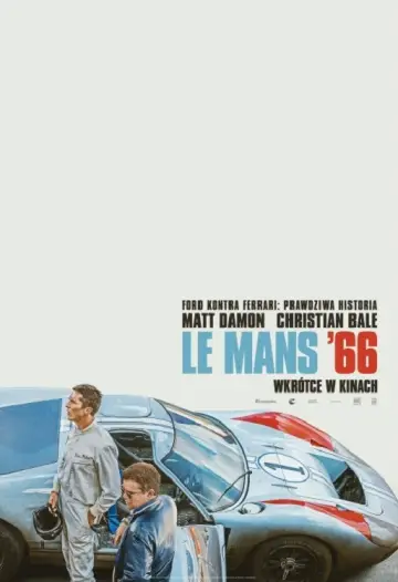 Plakat do filmu "Le Mans 