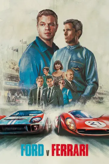 Plakat do filmu "Le Mans 