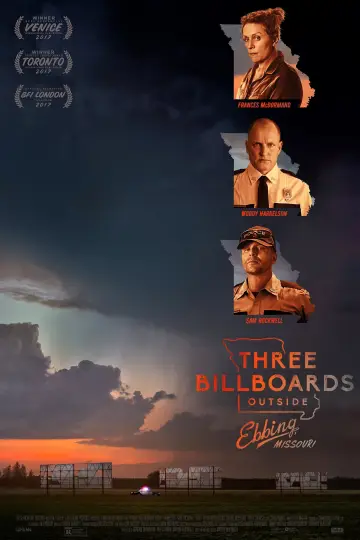 Plakat do filmu "Trzy billboardy za Ebbing, Missouri" #54299