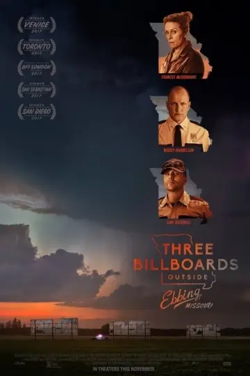 Plakat do filmu "Trzy billboardy za Ebbing, Missouri" #54307