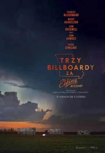 Plakat do filmu "Trzy billboardy za Ebbing, Missouri" #624304