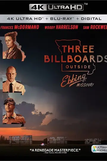 Plakat do filmu "Trzy billboardy za Ebbing, Missouri" #624307