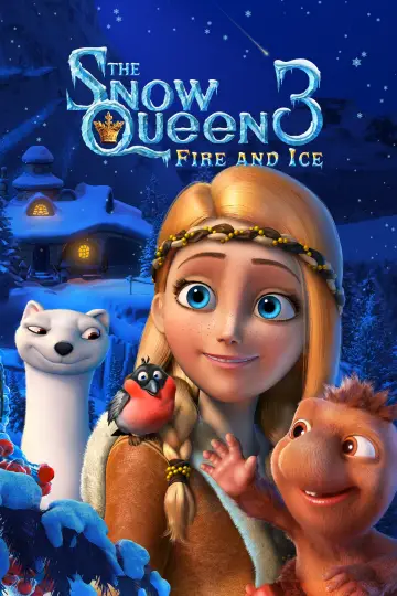 Plakat do filmu "Królowa Śniegu 3: Ogień i lód" #351680