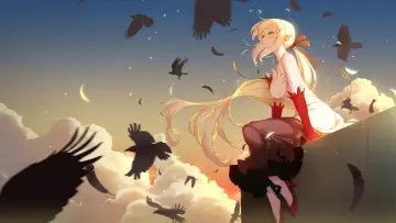 Zasłona do filmu "Kizumonogatari II: Nekketsu-hen" #349970