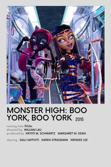 Plakat do filmu "Monster High: Boo York, Boo York" #458997