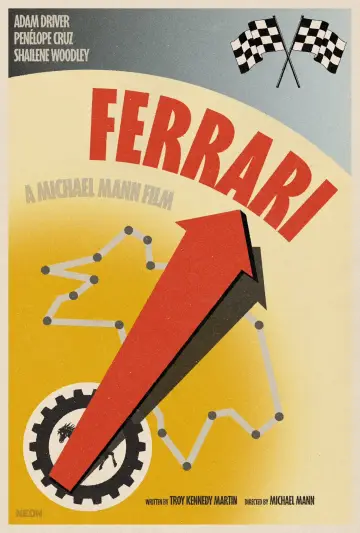 Plakat do filmu "Ferrari" #365978
