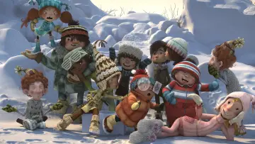 Zasłona do filmu "La guerre des tuques 3D" #450484