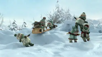 Zasłona do filmu "La guerre des tuques 3D" #450493